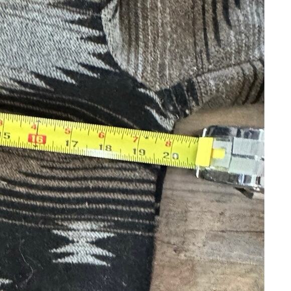 BB Dakota Toggle Coat Southwestern Aztec Hooded Jacket Wool Blend Women’s Med. - Picture 9 of 11